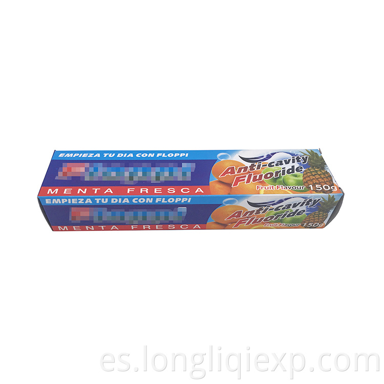 Pasta de dientes blanqueadora de dientes sólidos 150g natural para el cuidado bucal